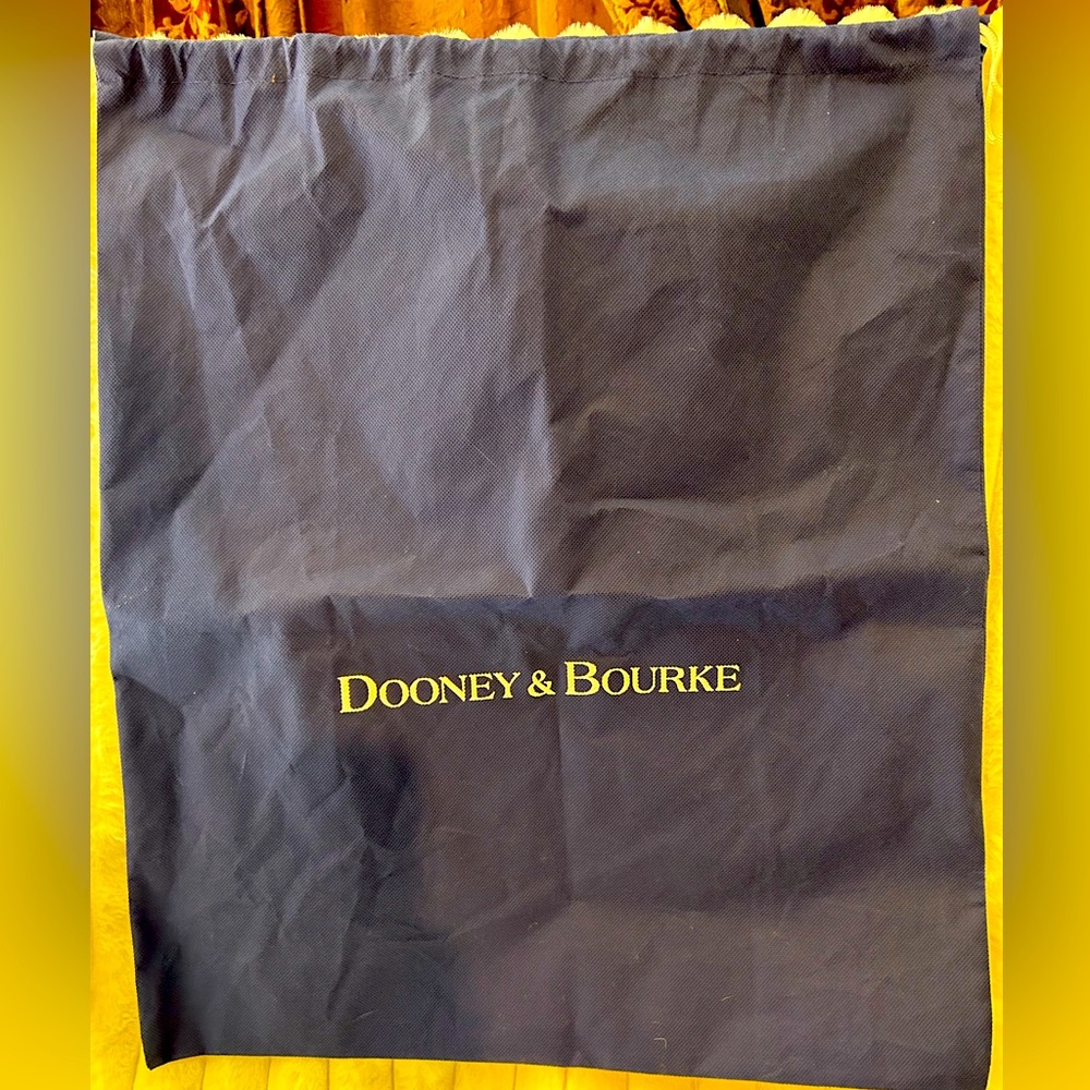 Dooney & Bourke Navy Dust Bag, 17.5 W x 21.5 L *2 Available *